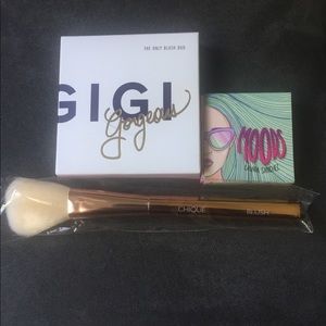 Blush/Shadow/Brush set